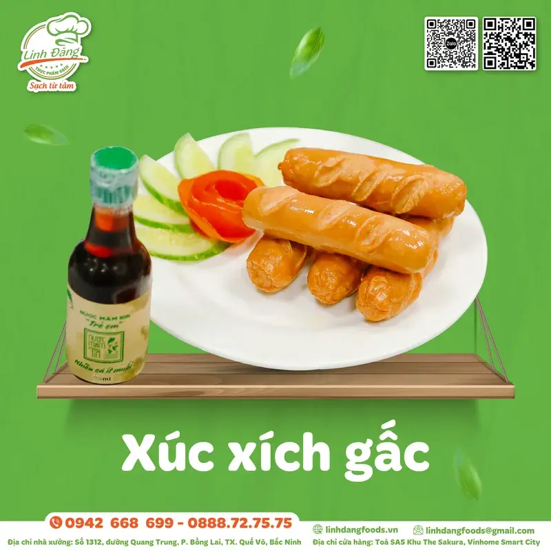 Xúc xích gấc